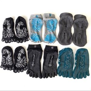 Pilates Socks | 6 Pair Bundle